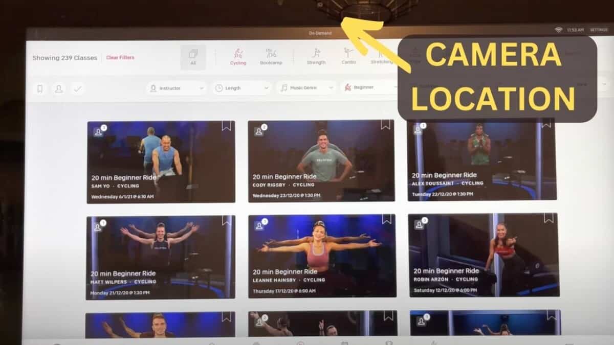 how to ride with friends peloton camera